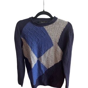 Blue and Gray Bugatchi Sweater